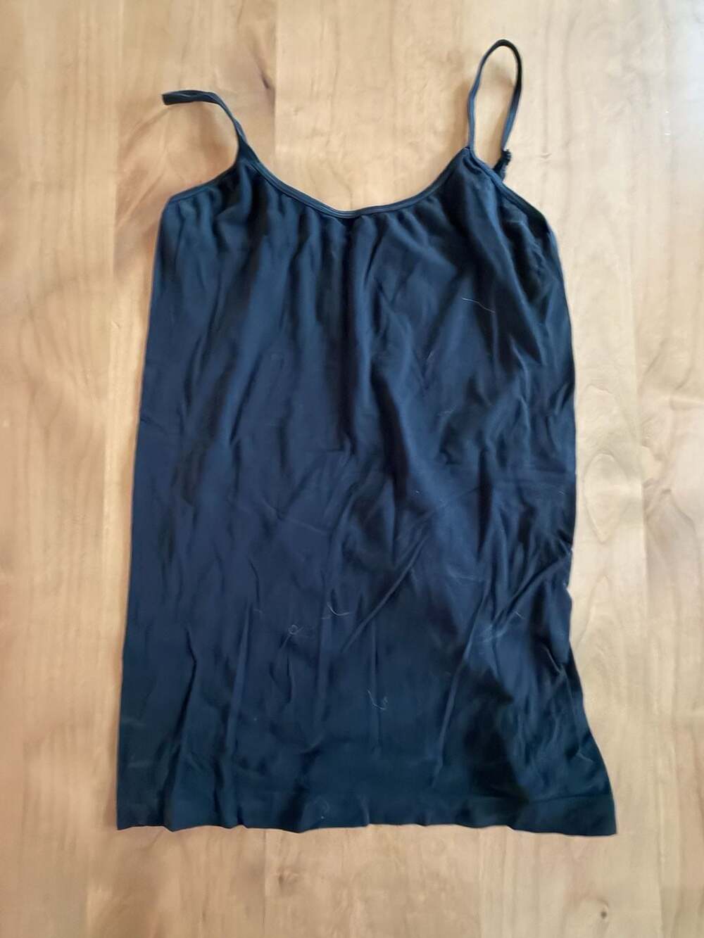 So Authentic American Heritage Seamless Spaghetti Strap Tank Top L